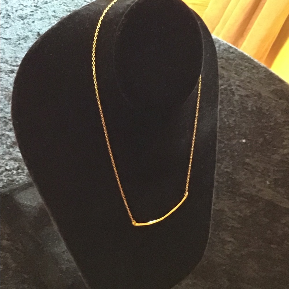 Gorjana Gold Bar Necklace